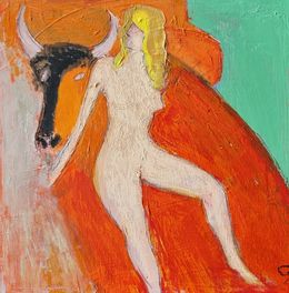 Painting, The Rape of Europa, Victoria Cozmolici