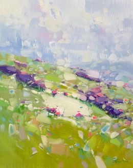 Painting, Lavenders Valley, Vahe Yeremyan