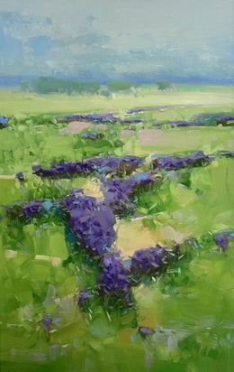 Painting, Lavenders Valley, Vahe Yeremyan