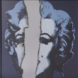 Drucke, Portrait of a Self Portrait of a Self, as Marilyna, Douglas Gordon