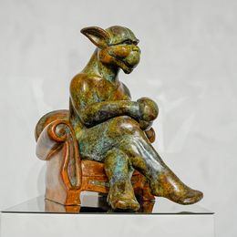 Sculpture, L'écoute, Frédéric Vincent