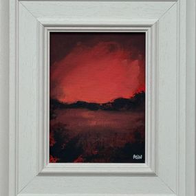 Painting, Crimson Shadow, Angela Wakefield
