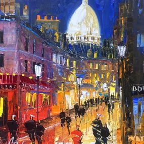 Peinture, Soirée a Montmartre, Louis Magre