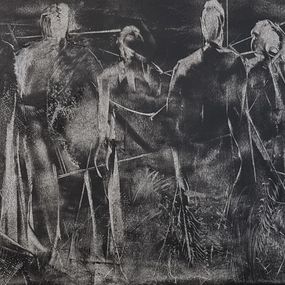 Fine Art Drawings, Reaching Toward Light, Kathy Elliott