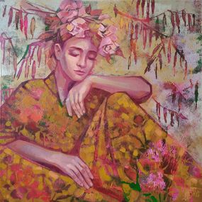 Painting, Pensive Mood, Ekaterina Prisich