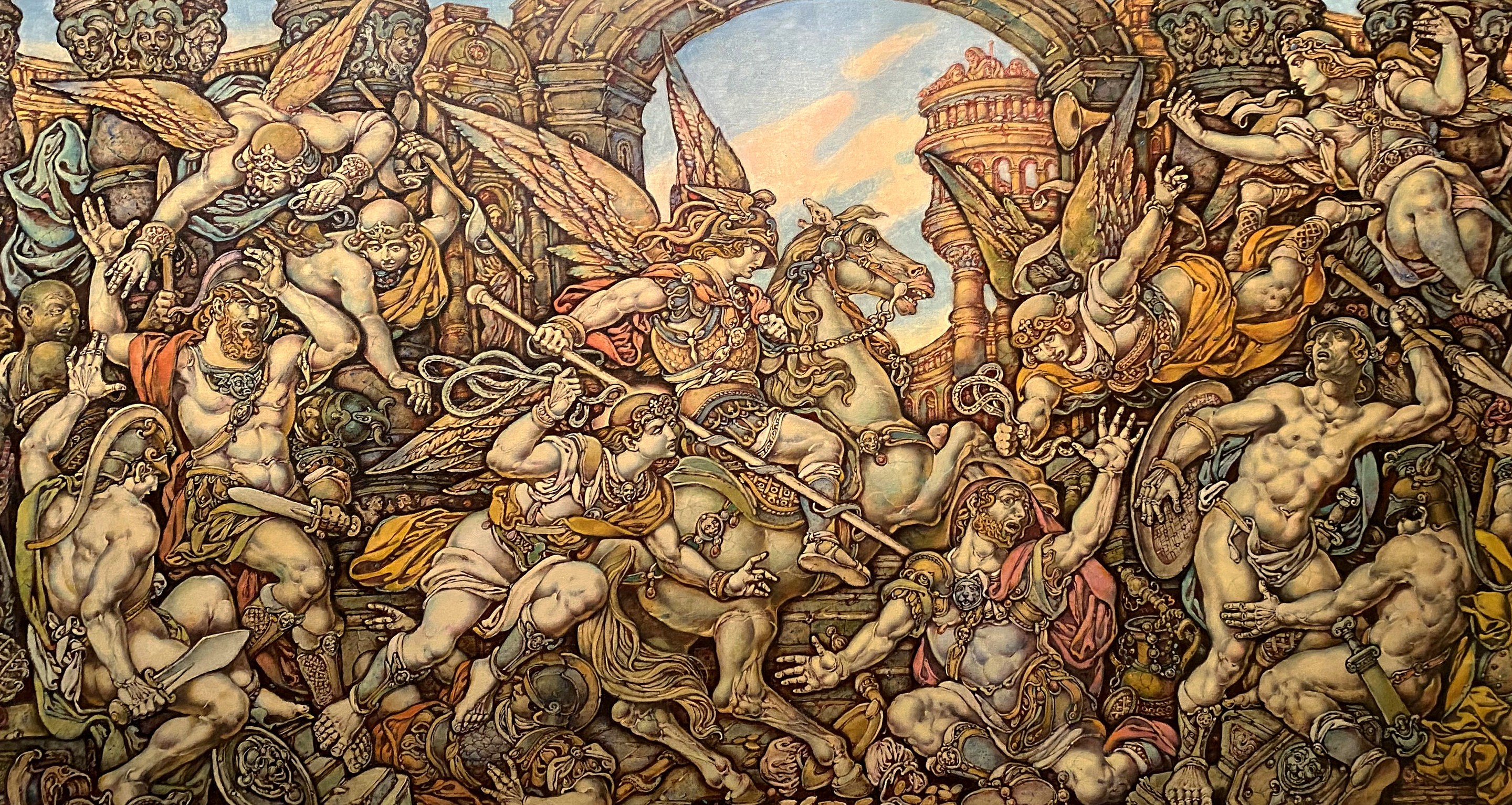 Oleg Litvinov, The Expulsion of Iliodorus from the Temple Oleg Litvinov, The Expulsion of Iliodorus from the Temple