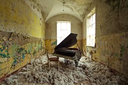 Photography, Sonate pour murs écaillés – Beelitz-Heilstätten, Lauric Gourbal