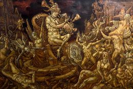 Painting, Death Triumph, Oleg Litvinov