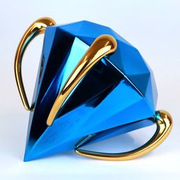 Sculpture, Diamond (Blue), Jeff Koons