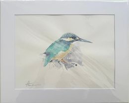 Painting, Kingfisher, Artyom Abrahamyan