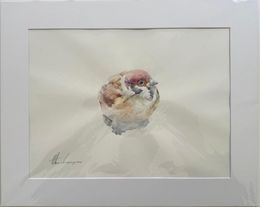 Painting, Sparrow, Artyom Abrahamyan