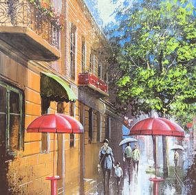 Painting, Stroll After the Rain, Aram Movsisyan