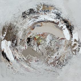 Gemälde, Circle in browns, Tiny de Bruin