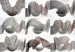 Fine Art Drawings, Graphite Sun, Sumit Mehndiratta
