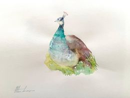 Painting, Peacock, Artyom Abrahamyan