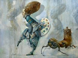 Painting, Dancing Wiseman, Tigran Hovumyan