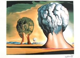 Print, Les trois sphinx de Bikini, Salvador Dali