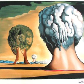 Print, Les trois sphinx de Bikini, Salvador Dali