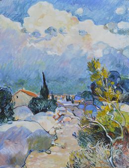 Painting, L'orage, Patrick Marie