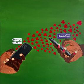 Peinture, The more we give, the more they crave, Kwabs Owoahene