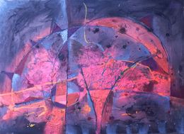 Painting, Floración, Francisco Muñoz Tejeida
