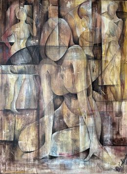 Painting, The Weight of Intimacy, Keti Tedoradze