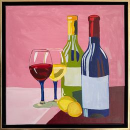 Painting, You Had Me at Merlot, Hela