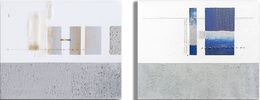 Gemälde, Diptych: Intenciones del Silencio XII and XIV, Angelica Chavarro Franco