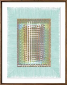 Fine Art Drawings, Fig. 7 Base verde. From The Dibujar el Tiempo Series, Rodrigo Spinel