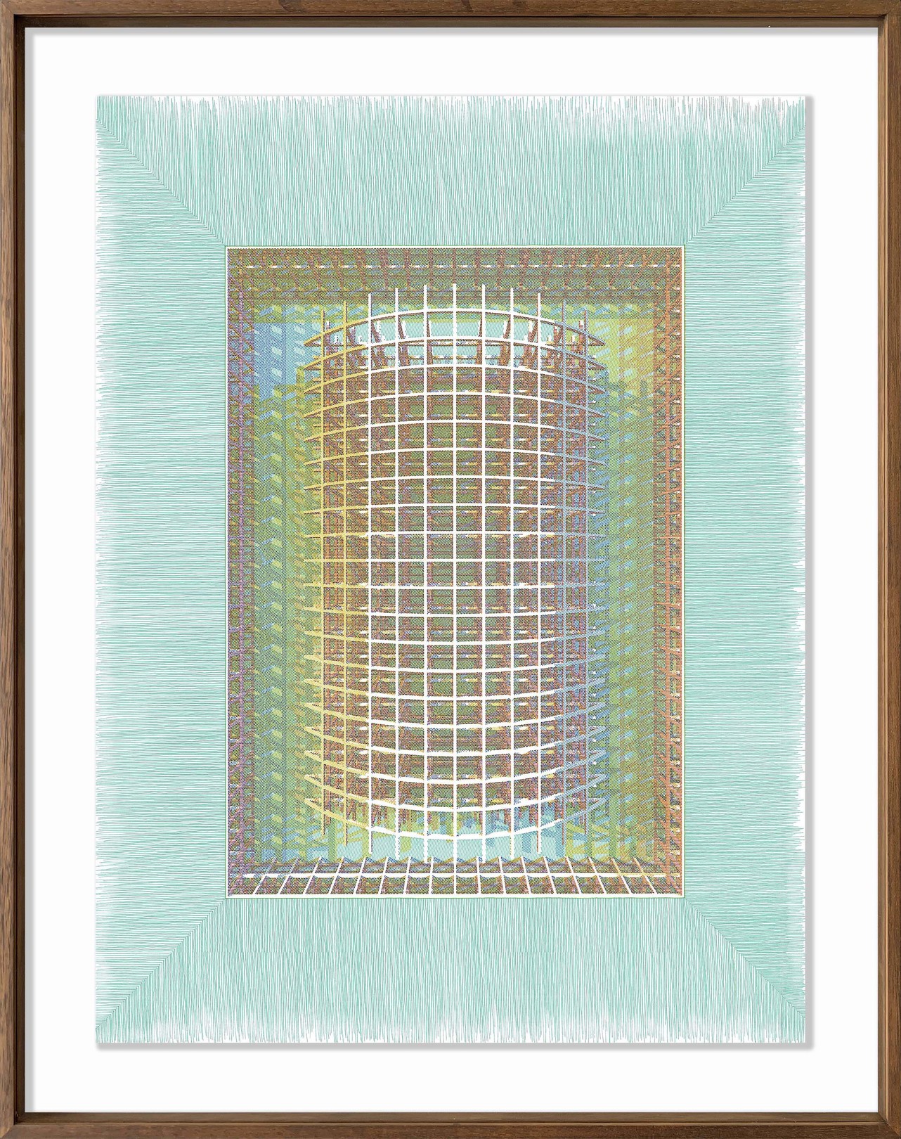 Rodrigo Spinel, Fig. 7 Base verde. From The Dibujar el Tiempo Series Rodrigo Spinel, Fig. 7 Base verde. From The Dibujar el Tiempo Series