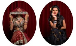 Photography, Harsha and Sneha, Protraits. From The Third Gender of India Series, Jill Peters