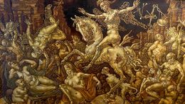 Painting, Death Triumph – Right Part, Oleg Litvinov