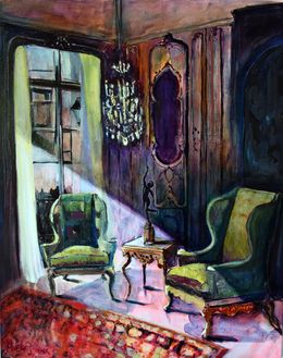 Painting, The other room V, Jonker