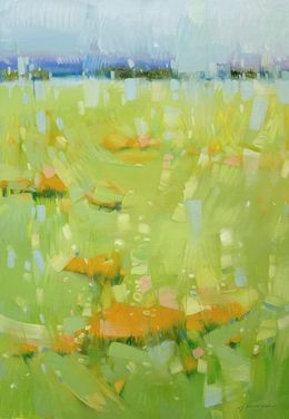 Painting, Yellow Field, Vahe Yeremyan