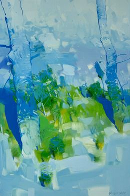 Painting, Summer Trees, Vahe Yeremyan