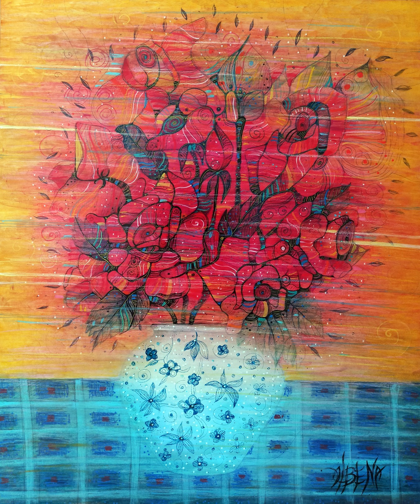 Albena Vatcheva, Le bouquet Albena Vatcheva, Le bouquet