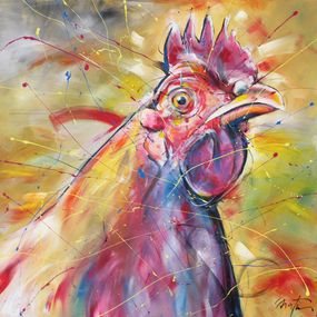Painting, La poule, Martin