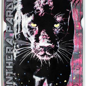 Gemälde, Pink panther, Maxime Andriot