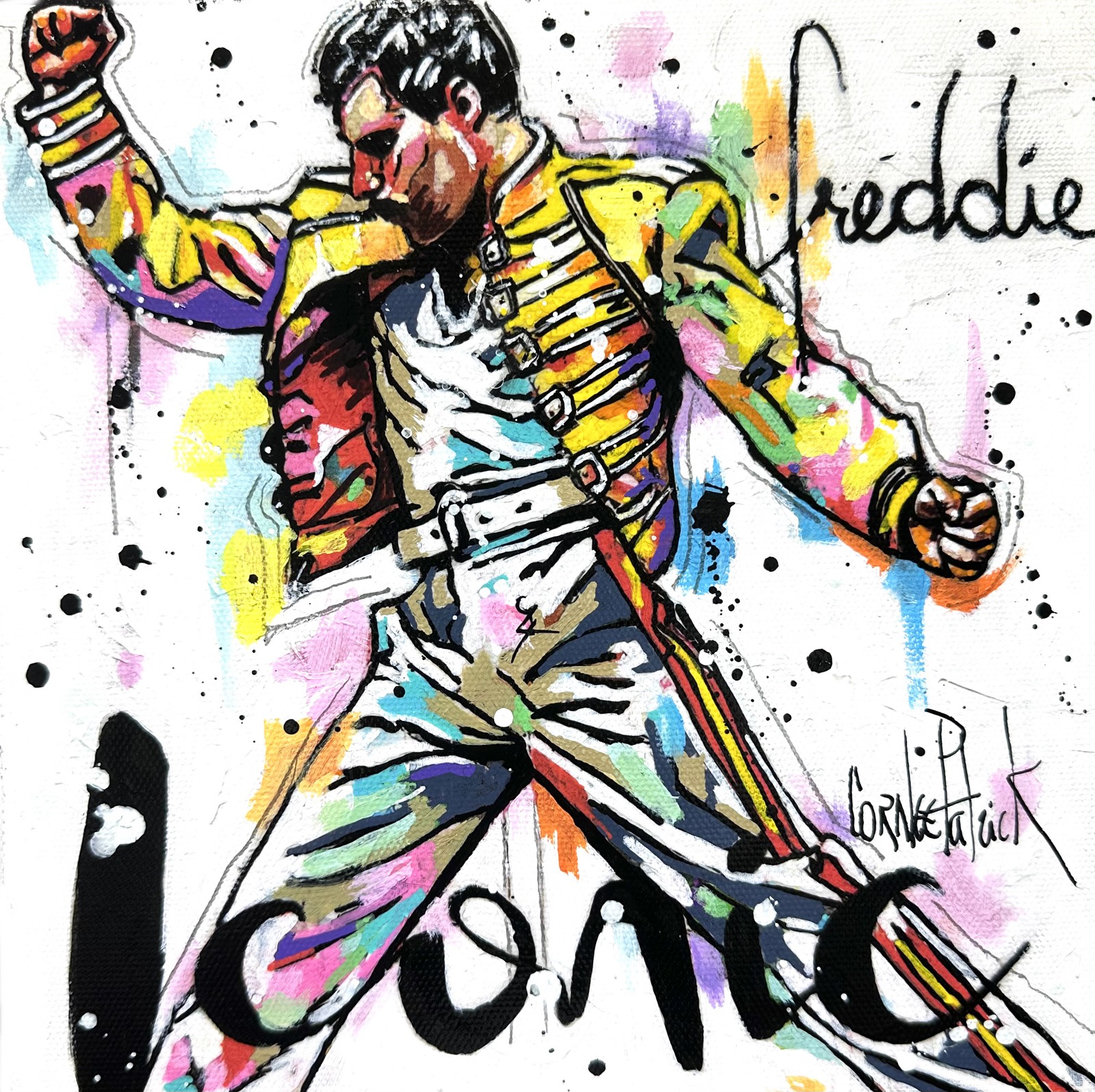 Patrick Cornée, Iconic, Freddie Mercury Patrick Cornée, Iconic, Freddie Mercury