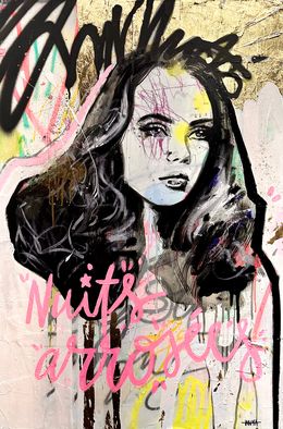 Painting, Nuits arrosées, Tanya Aubut