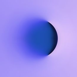 Print, Purple Eclipse #1, Angela Cameron