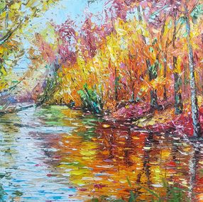 Gemälde, Autumn’s Mirror, Andranik Harutyunyan