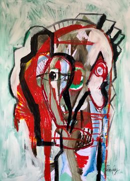 Peinture, Masque, Julien Cuny