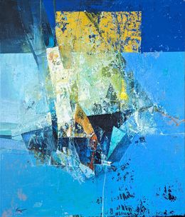 Painting, Track on the sea, Vasil Vasilev-Vaso