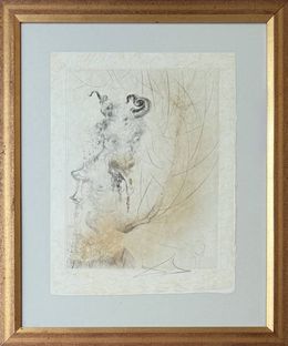 Print, Tête de Veau (Calf's Head), Salvador Dali