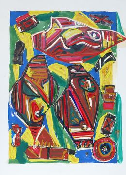 Painting, Birds, Karl-Karol Chrobok