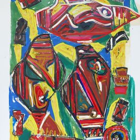 Painting, Birds, Karl-Karol Chrobok