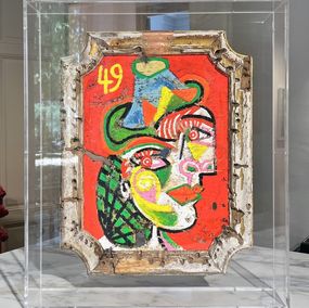 Painting, Head of a woman, Joris Ghilini
