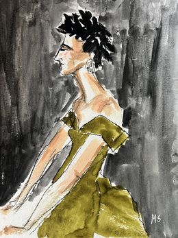 Fine Art Drawings, Charles James. From the Fashion series, Manuel Santelices