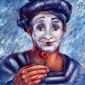 Painting, Mime in Love, Eleonora Taranova